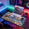 Custom Name Personalized Anime Pattern Mousepad, Laptop PC Desk Mat, Decorative Desk Mat for Home Keyboard Pad Gift