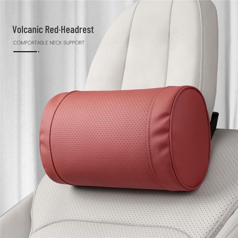 All-Season Car Accessories: Headrest, Lumbar Support, and Neck Protector for Mercedes-Benz, Tesla, and BYD.