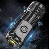 Long-lasting Multifunctional Flashlight With Magnet, Strong And Bright Light, Rechargeable