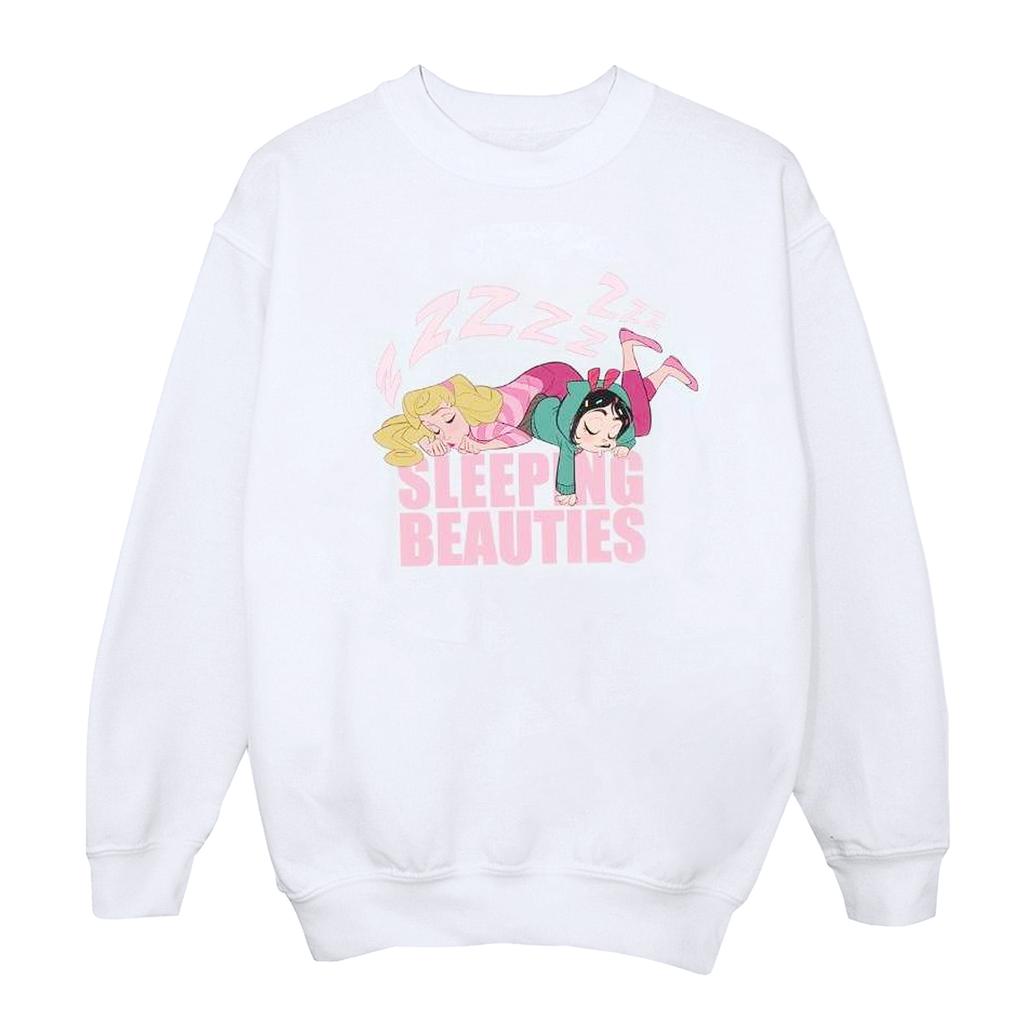 Disney Womens/Ladies Wreck It Ralph Aurora And Vanellope Sweatshirt