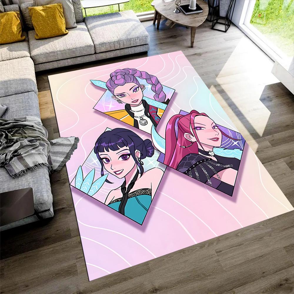 Urban Vibes Floor Rug Office Rug Suitable for Decorate room Bedrooms Foyer Dormitory Anti-slip Rug Anime Office Decor