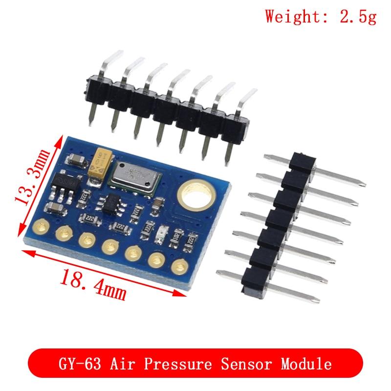 GY-68 GY-63 BMP180 BMP280 GY68 Модуль платы цифрового датчика барометрического давления, совместимый с BMP085 MS5611 для Arduino
