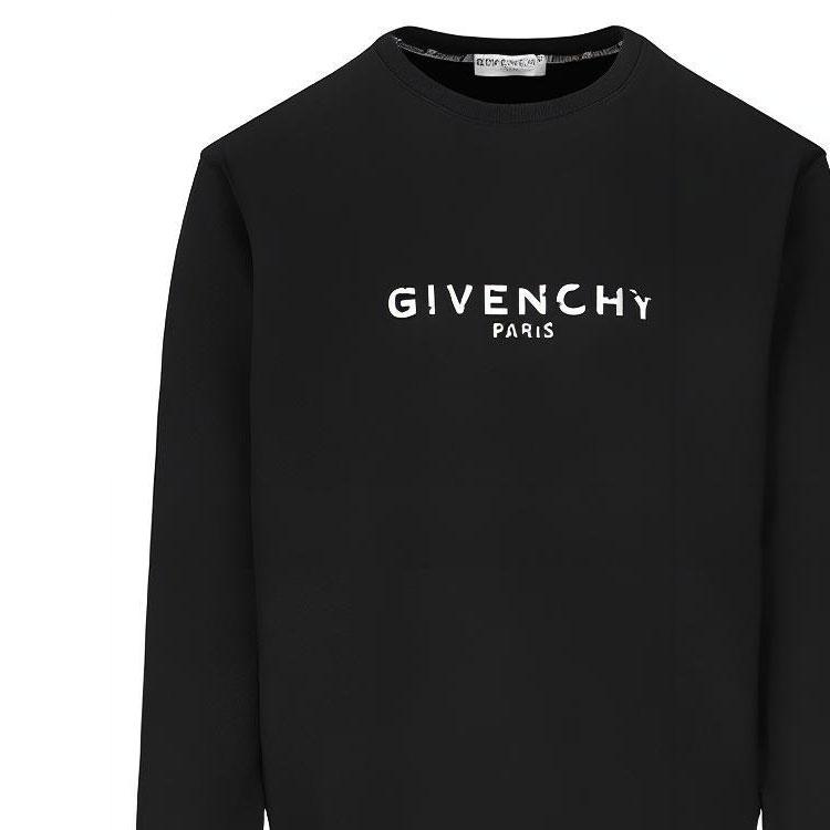 Givenchy Paris Logo Crewneck BM700U30AF-001
