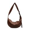 Women's Popular Dumpling Bag Crossbody Bag PU Leather Shoulder Bag Cattle Bag