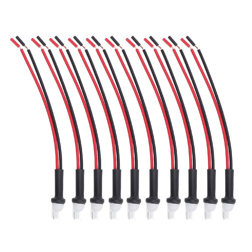 10 шт. T10 Патрон с удлиненным кабелем для указателей поворота, стоп-сигналов, задних фонарей, дневных ходовых огней