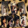Чехол для телефона F-Final F-Fantasy Aerith T-Tifa Для iPhone 17,16,15,14,13,12,11,Pro,XS,Max,XR,Plus,E,SE4,Mini Черный Мягкий Чехол