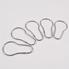 10/20Pcs Curtain Open Gourd Rings Carabiner Keychain Clip Window Curtains Hook Bath Shower Curtains Rods Clamp Accessories