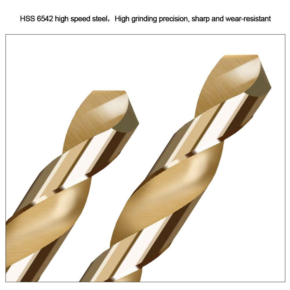 High Speed Steel Drill Bit HSS6542 Twist Drill Bit Multifunctional Drilling Tools Metal