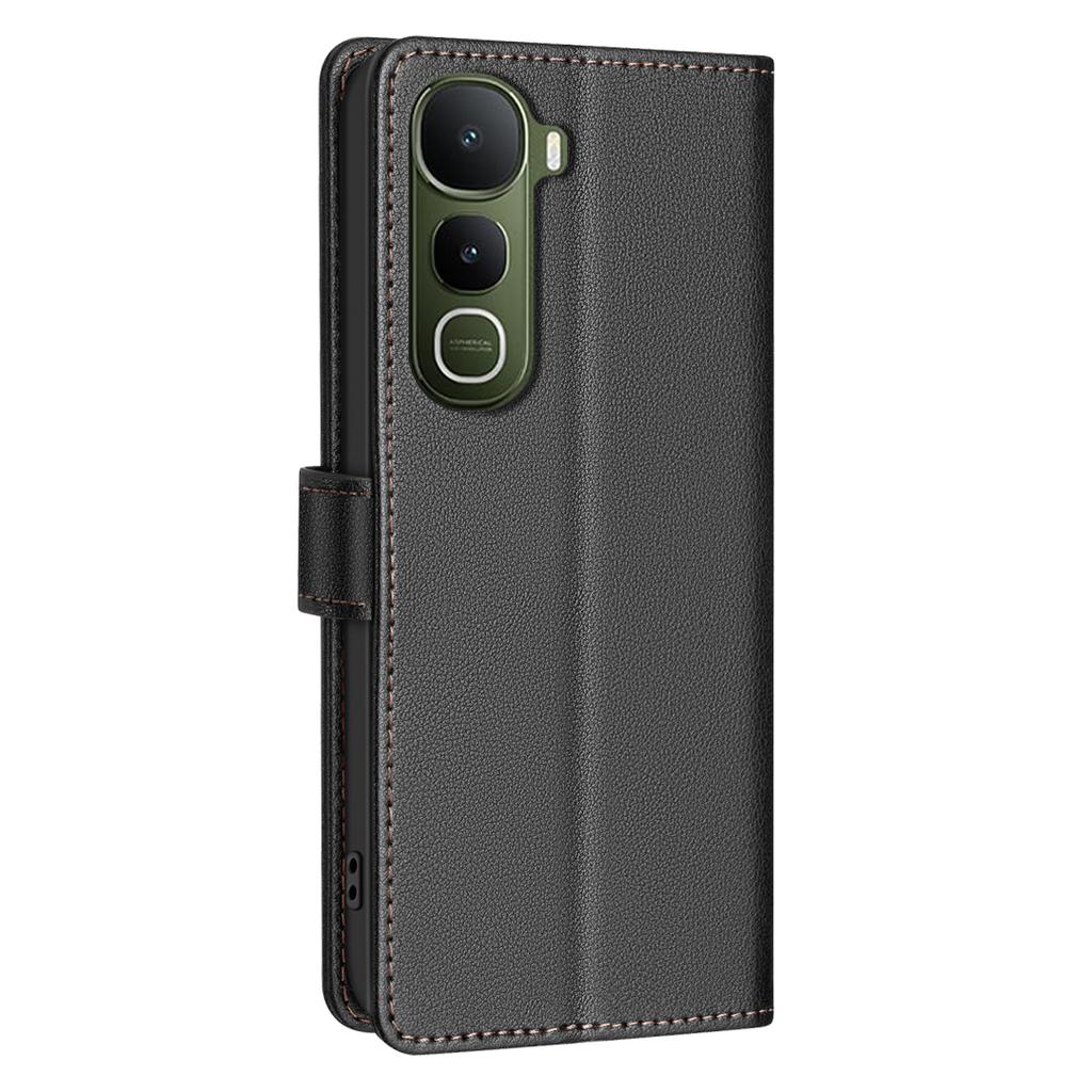 For Vivo Y400 5G Leather Case BINFEN COLOR BF32 Wallet RFID Blocking Phone Cover