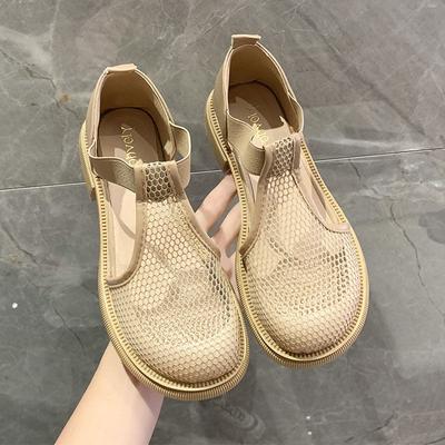 Женские летние сетчатые тапочки дышащие нескользящие пляжные сандалии