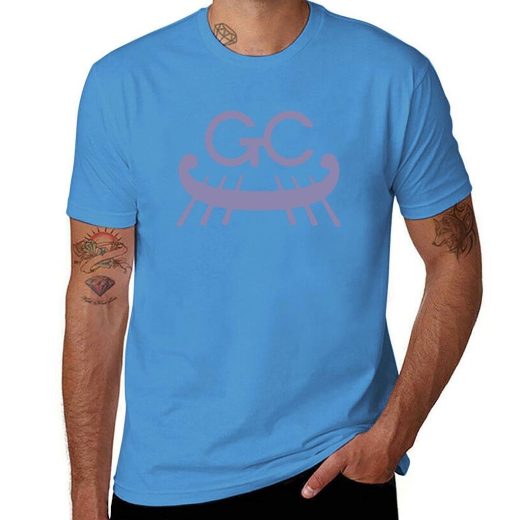 Galley La Company Logo (Purple) T-Shirt quick drying Aesthetic clothing summer tops mens big and tall t shirts