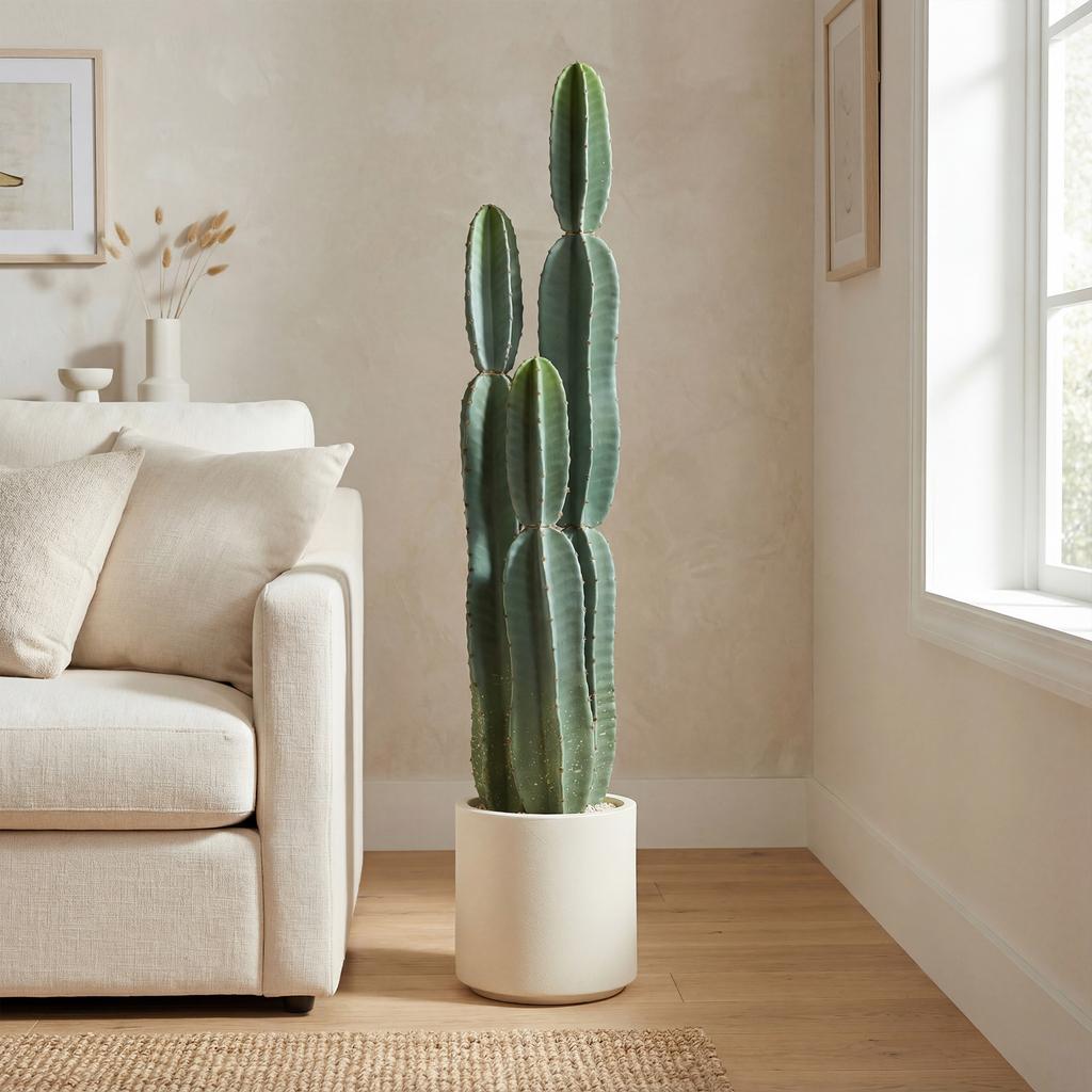 Artificial Plant Cactus Plants Large 111 cm Artificial Plants in Pot for Office Living Room