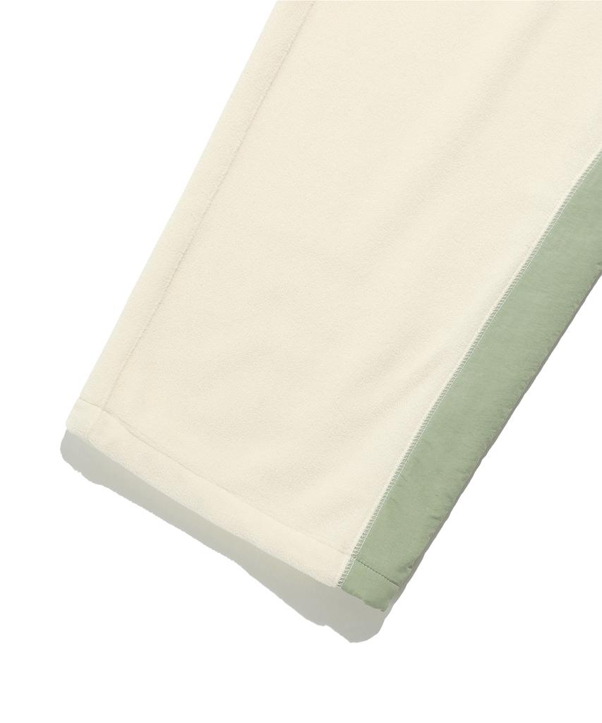 PHYSICAL DEPARTMENT Color Block Fleece Pants Ivory