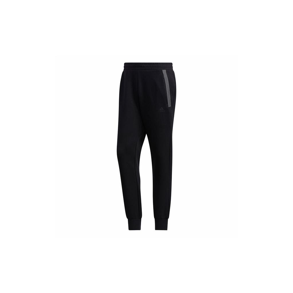 adidas Спортивные брюки MH в рубчик, мужские, черные, GM4409