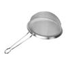 Large Mesh Strainer 316 Stainless Steel Colander Sieve Sifter with Sturdy Handle for Pasta Fruits Vegetables Easy To
