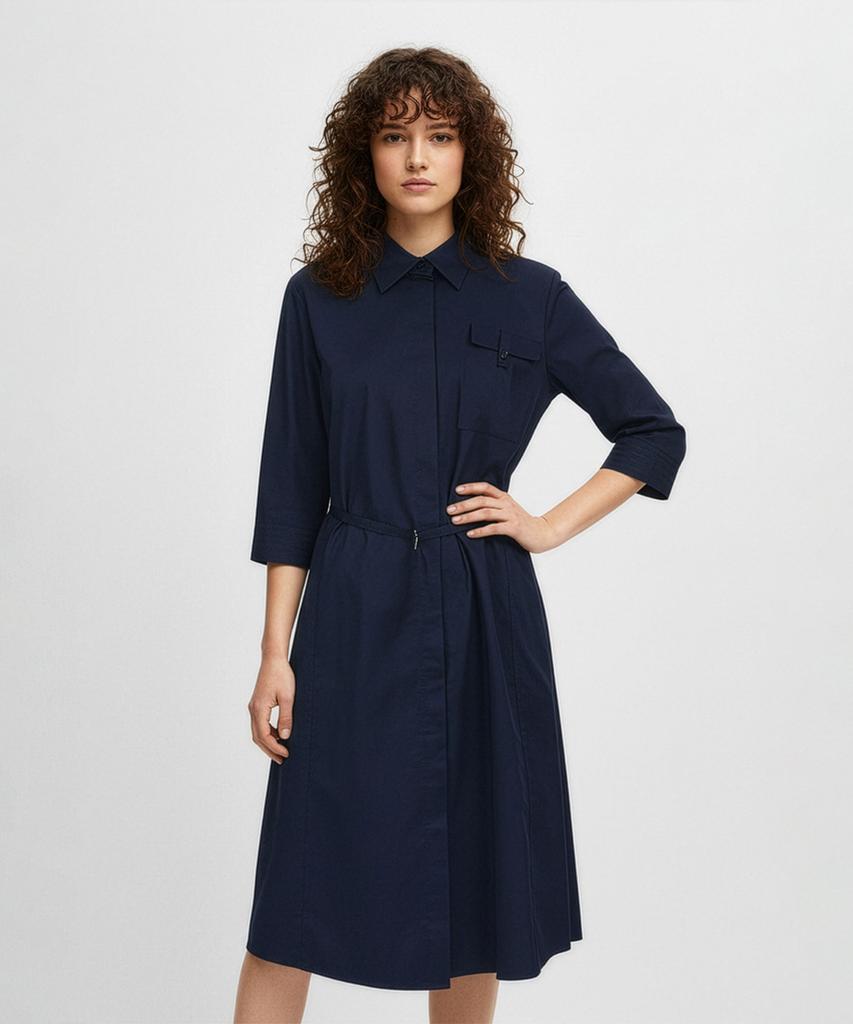 Boss Women'S Cotton Shirt Dress 50537980_404