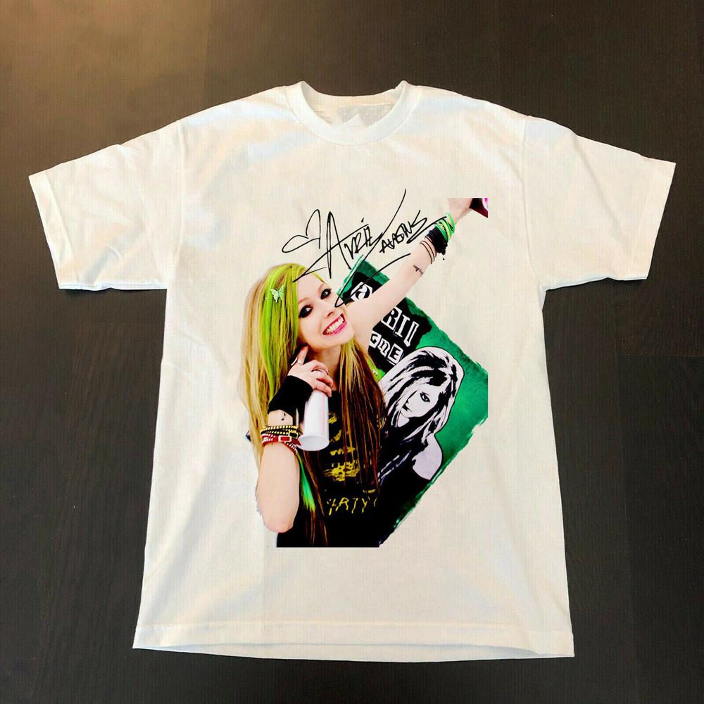 Vintage Avril Lavigne Music Ablum Tshirt S to 5XL NZL633 Unisex T-Shirt