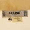 Celine 80-е 90-е Сделано во Франции Старый комбинезон ручка Длинный рукав шелковая рубашка Женская Б/У
