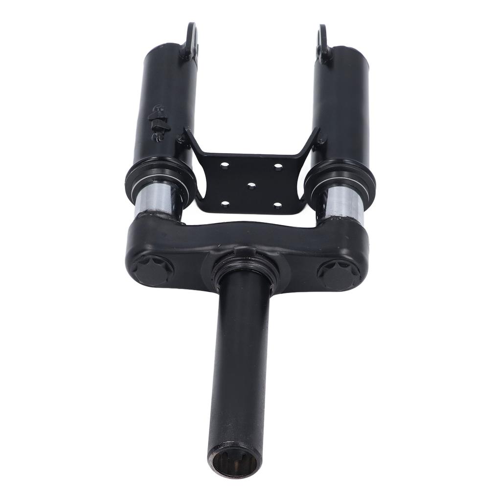 14-дюймовая передняя вилка с амортизацией, стальная конструкция, снижает вибрацию, комфортная езда для электрического самоката