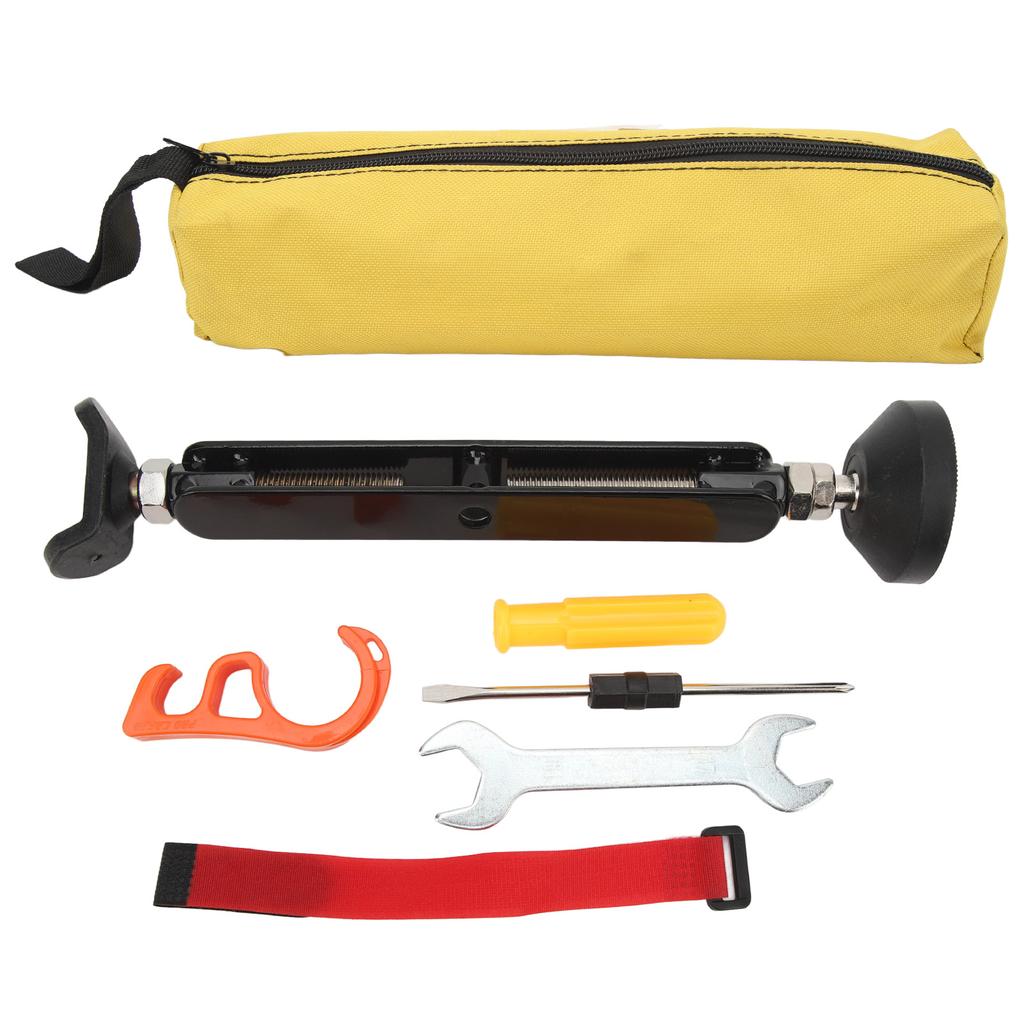 Motorcycle Portable Lift Stand Jack Strong 400kg Weight Bearing Adjustable Height Wheel Lift Stand