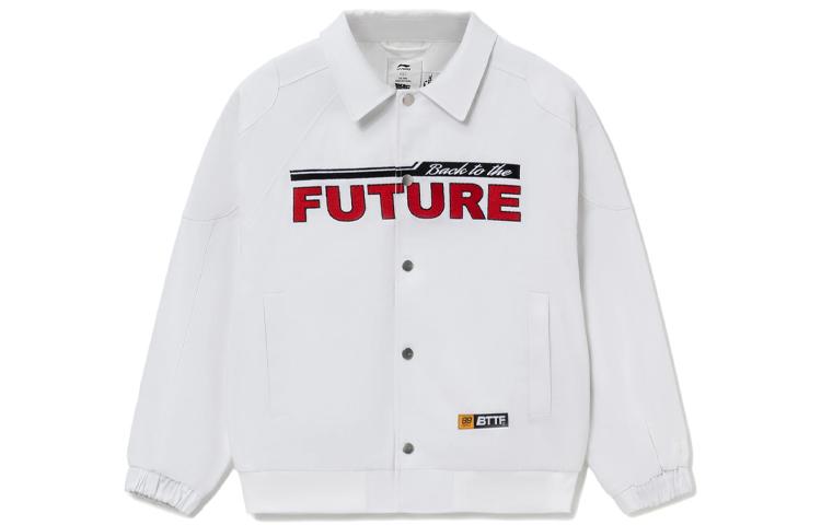 Li Ning Sports Fashion Collection Jackets Men's White Lapel Moderate Other AFDR831-2