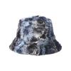 DILETTANTISME Navy Blue Eco-Fur Bucket Hat