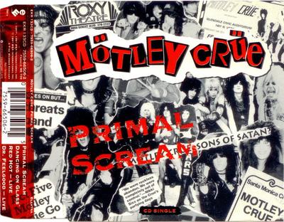 CD MTLEY CRE Primal Scream EKR133CD Elektra 1991 Япония ObiRock Б/у