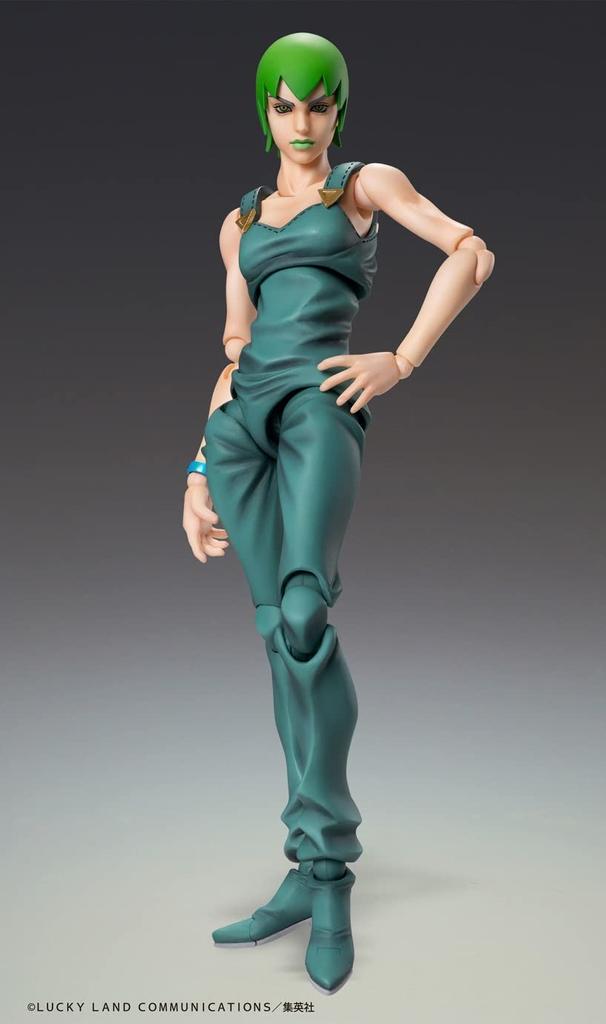 Super Action Statue Bizarre Adventure Part Stone 140mm PVC ABS POM Painted Movable Figure ME22779 "JoJo's 6 Ocean" "Fu-F" Approx. & &