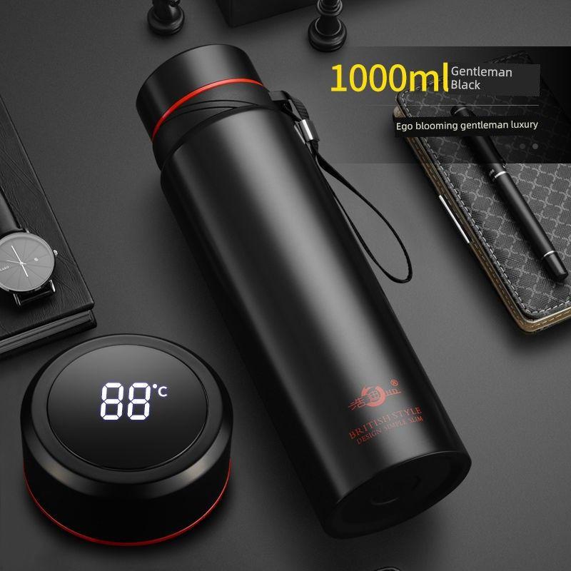 Haodi Intelligent 304 Stainless Steel Large Capacity Vacuum Cup for Men and Women Student Portable Outdoor Business Tea Making Water Cup