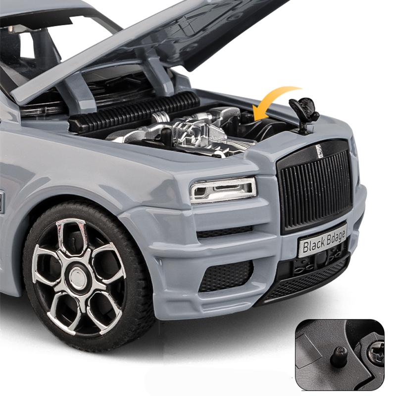1/32 Rolls Royce Cullinan SUV сплав роскошная модель автомобиля литая металлическая игрушечная машинка транспортные средства модель имитация звук и свет детский подарок