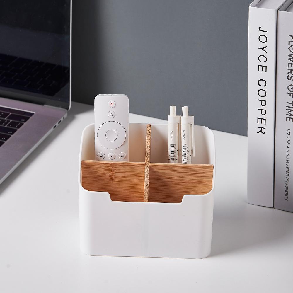 Multi-function Storage Box TV Air Conditioner Remote Control Organizer Practical Tissue Box Home Cosmetic Storage Box