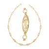 [R4026] - Позолоченное колье "Кармен" - 45 см - 17x7 мм