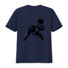 Banksy Office Chair Clash T Shirt Charcoal Medium Vintage Stretched Designer Clothes Slightly Versatile Breathable