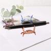 Japanese Creative Cute Crab Pen Holder Weightlifting Crabs Pen Holder Stand Bracket Storage Pen Rack School Office Home Store Accessories