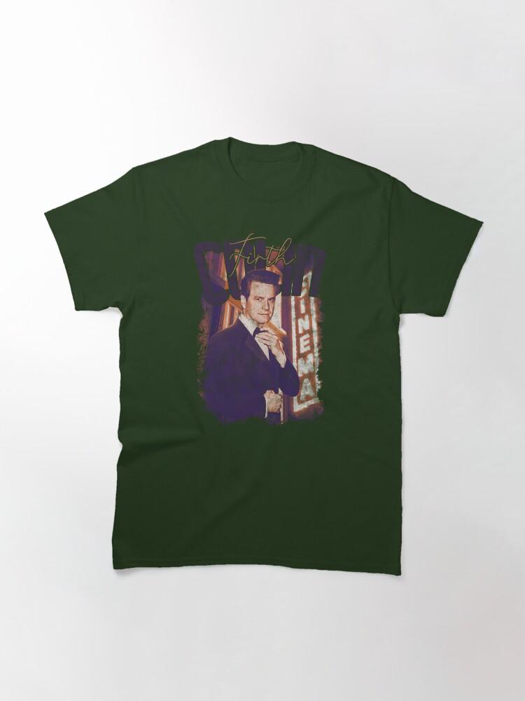 Kingsman Colin Firth Vintage Cinema Retro Style Graphic Art Classic T-Shirt