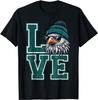 Love Eagles Football Just A Girl Who Loves Eagles NFL Fan Game Day T Shirt