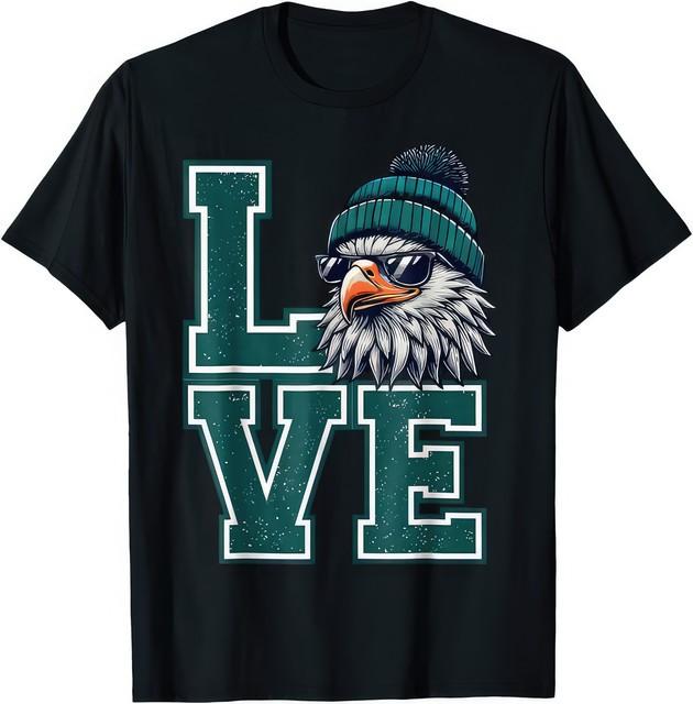 Love Eagles Football Just A Girl Who Loves Eagles NFL Fan Game Day T Shirt