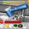 Wireless Electric Cleaning Brush: Handheld, Multisurface for Dishes, Kitchen, Shoes, and Household Use.