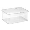 Desk Storage Box Plastic Large Capacity Dustproof Multi Functional Phone Case Storage Holder with