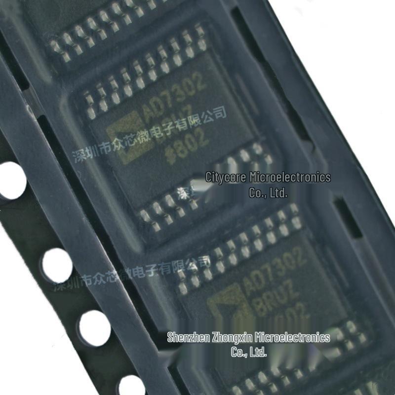 Original Spot AD7302BRUZ 8-Bit Digital-to-Analog Converter (DAC), 20-TSSOP, 2.7V-5.5V