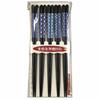 Ishida Japanese-Made Chopsticks, Set of 5, Indigo Finish, Dishwasher Safe, Natural Wood, 23cm