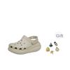 Crocs Кроксы Crush Clog Puff Удобные простые кроксы Унисекс кроксы Цвет Метеоритный Серый 207521-1WY