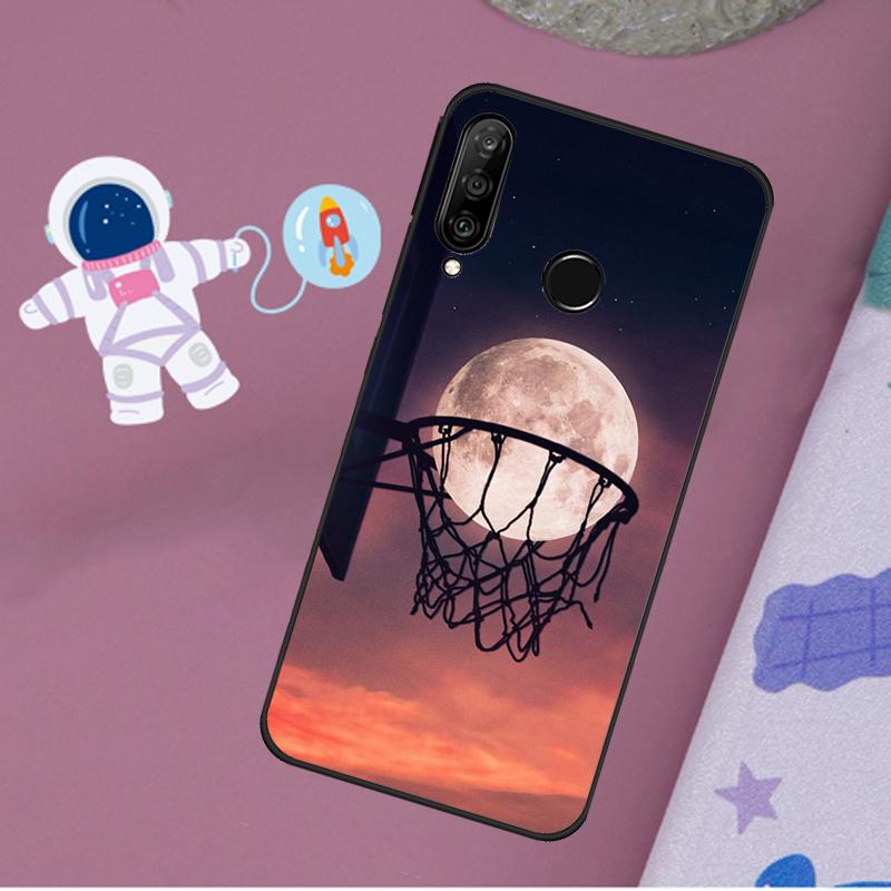 Чехол Баскетбольный для Huawei Nova 11i 7i 8i 12i 12s Y73 Y70 Y90 Y60 Y72 Y61 Y91 9 10 SE P40 Lite P30 Pro