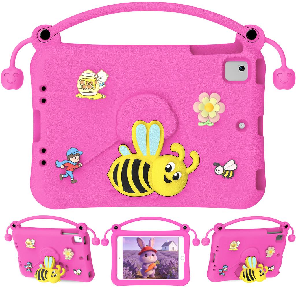 EVA Case For iPad mini (2019) 7.9 inch / mini 4 / mini 3 / Mini 2 / Mini Bee Style Kickstand Tablet Cover with Carry Handle
