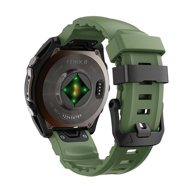 22 мм 26 мм Ремешок для Garmin Fenix 8 Ремешок/Fenix 6 7 5 E Vivoactive Силиконовый Спортивный браслет для часов correa для Garmin Forerunner Ремешок