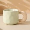 Контрастный цвет Молочный Взбивающий Маленький Свежий и Милый Высокая ценность Большая вместимость Студенческая Мода Пара Подруга Чашка для завтрака