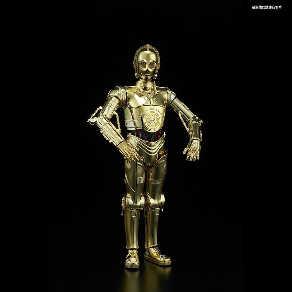 Bandai Spirits Star Wars 1/12 C-3PO and R2-D2 Color-Coded Plastic Model Kit