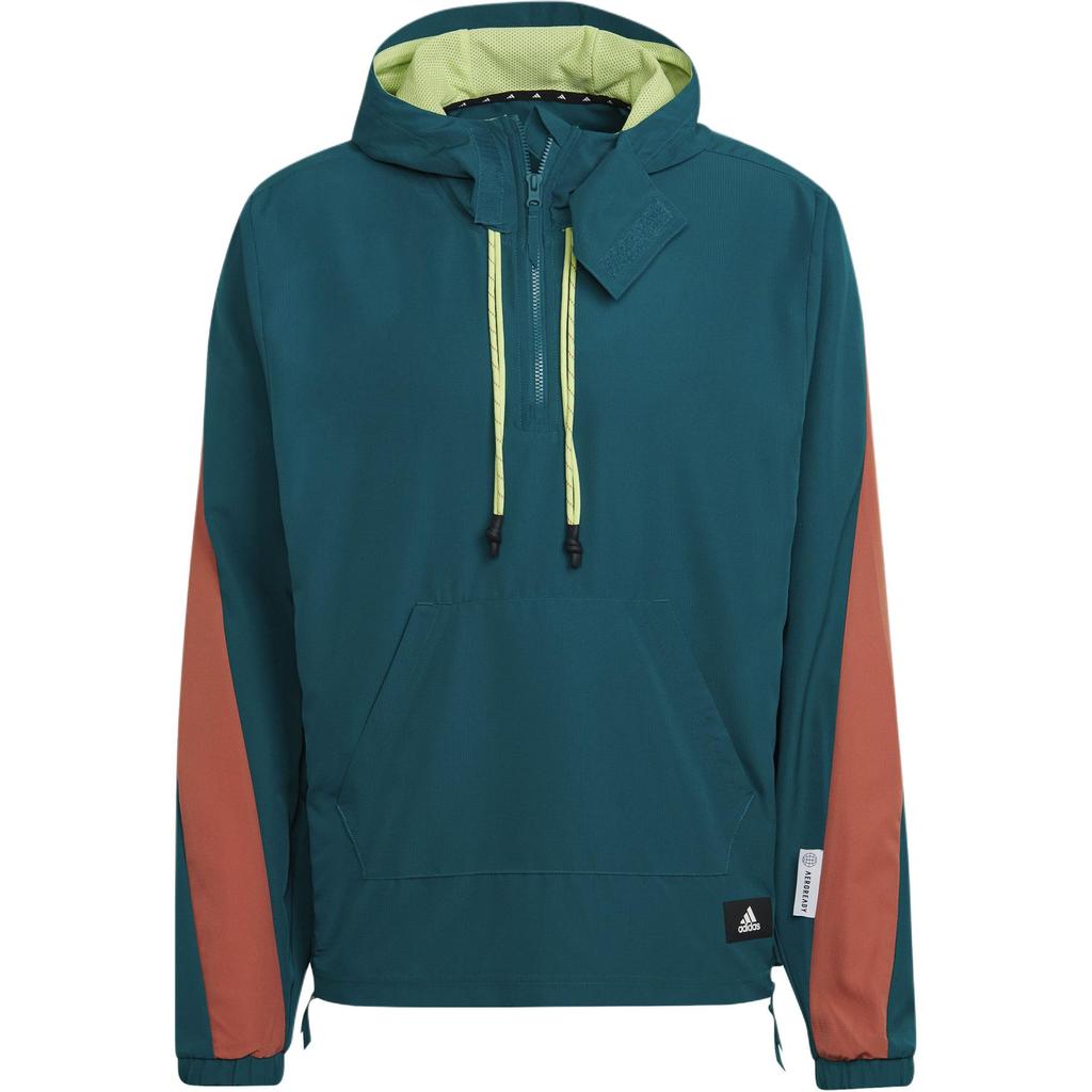 Adidas Casual Sports Long Sleeve Sweatshirt Men Tops Blue HB6574