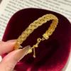 Браслет из кружева с плетением «колос пшеницы» женственность легкая роскошь нишевый высокая эстетика модный универсальный дизайн