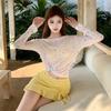 Swimsuit women's 1011 new high-end small fresh girl feeling thin conservative island vacation hot spring skirt swimsuit